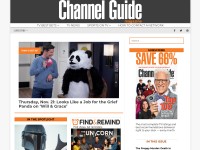 Desktop screenshot for channelguidemag.com