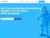Desktop screenshot for maropost.com