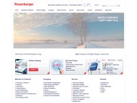 Desktop screenshot for rosenberger.com