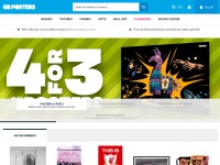 Desktop screenshot for gbposters.com