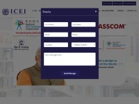 Desktop screenshot for iceiindia.com