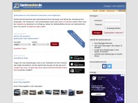 Desktop screenshot for spritmonitor.de