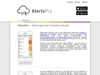 Screenshot of alertspro.com