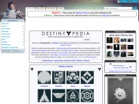 Desktop screenshot for destinypedia.com