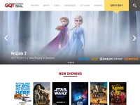 Desktop screenshot for gqtmovies.com