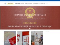 Screenshot of chungchisupham.com