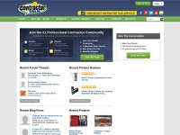 Desktop screenshot for contractortalk.com