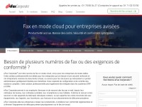 Desktop screenshot for efaxcorporate.com