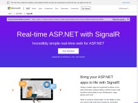 Desktop screenshot for signalr.net