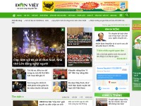Desktop screenshot for danviet.vn