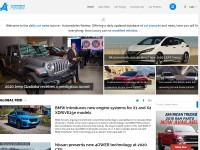 Desktop screenshot for automobilesreview.com