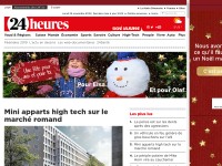 Desktop screenshot for 24heures.ch