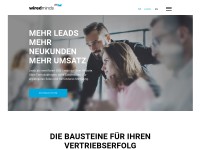 Desktop screenshot for wiredminds.de