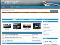 Desktop screenshot for maxumownersclub.com