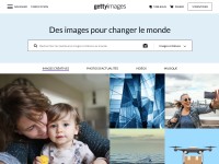 Desktop screenshot for gettyimages.fr