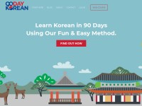 Desktop screenshot for 90daykorean.com