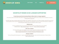 Desktop screenshot for shortestminer.com
