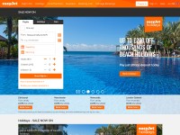 Desktop screenshot for easyjet.com