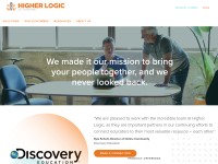 Desktop screenshot for higherlogic.com