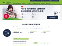 Desktop screenshot for mobilcom-debitel.de