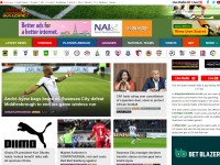 Desktop screenshot for ghanasoccernet.com