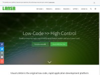 Desktop screenshot for lansa.com