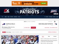 Desktop screenshot for patriots.com
