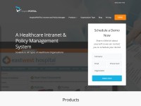 Desktop screenshot for hospitalportal.net