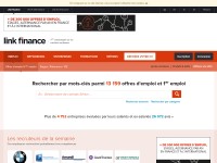 Desktop screenshot for linkfinance.fr