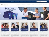 Desktop screenshot for senegence.com
