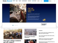 Desktop screenshot for dailyrecord.com