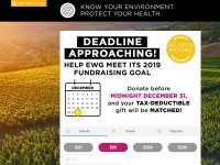 Desktop screenshot for ewg.org