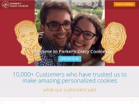 Desktop screenshot for parkerscrazycookies.com