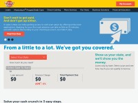 Desktop screenshot for moneymart.com