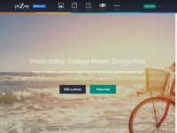 Desktop screenshot for pizap.com