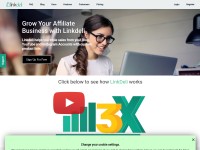 Desktop screenshot for linkdeli.com