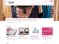Desktop screenshot for rehau.com