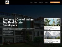 Desktop screenshot for embassyproperties.co.in