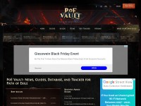 Desktop screenshot for poe-vault.com