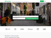 Desktop screenshot for nextdoor.nl