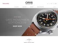 Desktop screenshot for oris.ch