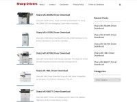 Desktop screenshot for sharpdrivers.com