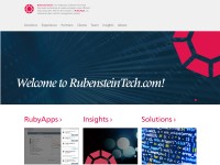 Desktop screenshot for rubensteintech.com