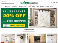 Desktop screenshot for barndooroutlet.com.au