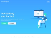 Desktop screenshot for moneybird.com