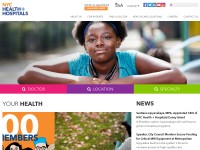 Desktop screenshot for nychealthandhospitals.org