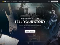 Desktop screenshot for audionetwork.com