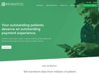 Desktop screenshot for patientco.com