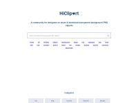Desktop screenshot for hiclipart.com