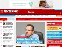 Desktop screenshot for nordeclair.be